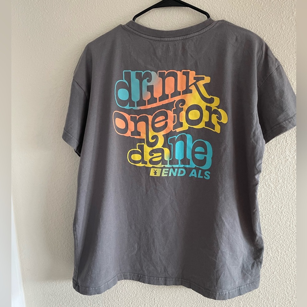 Dutch Bros “Drink one for Dane” t-shirt.